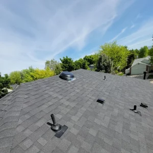 Replace all Vents and paint to match shingles