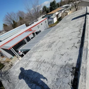TPO Commercial Roofing Before